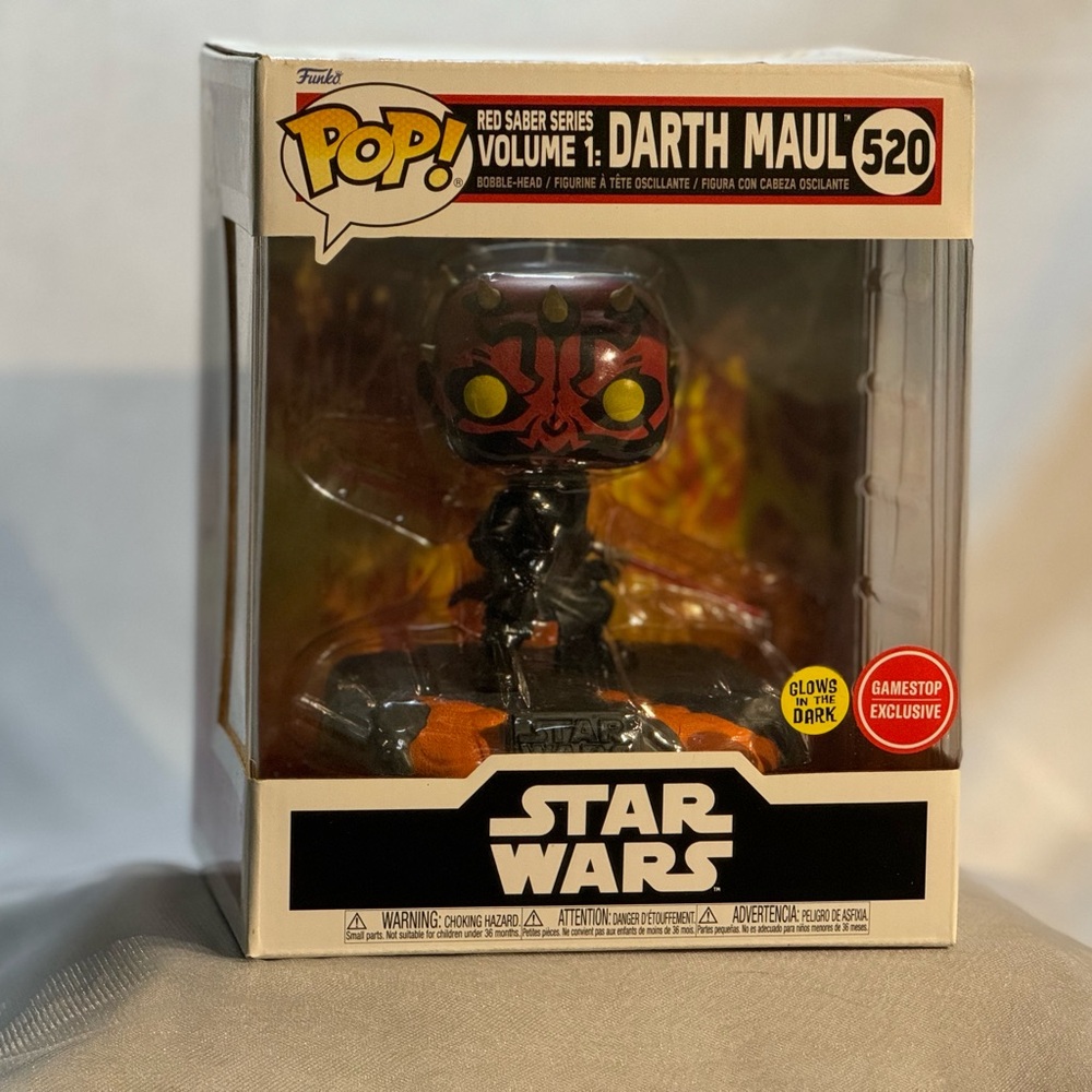 Star Wars Darth Maul:Red Saber Series Funko #520